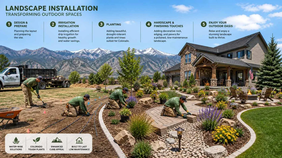 Landscape Installation - Landscaping Services